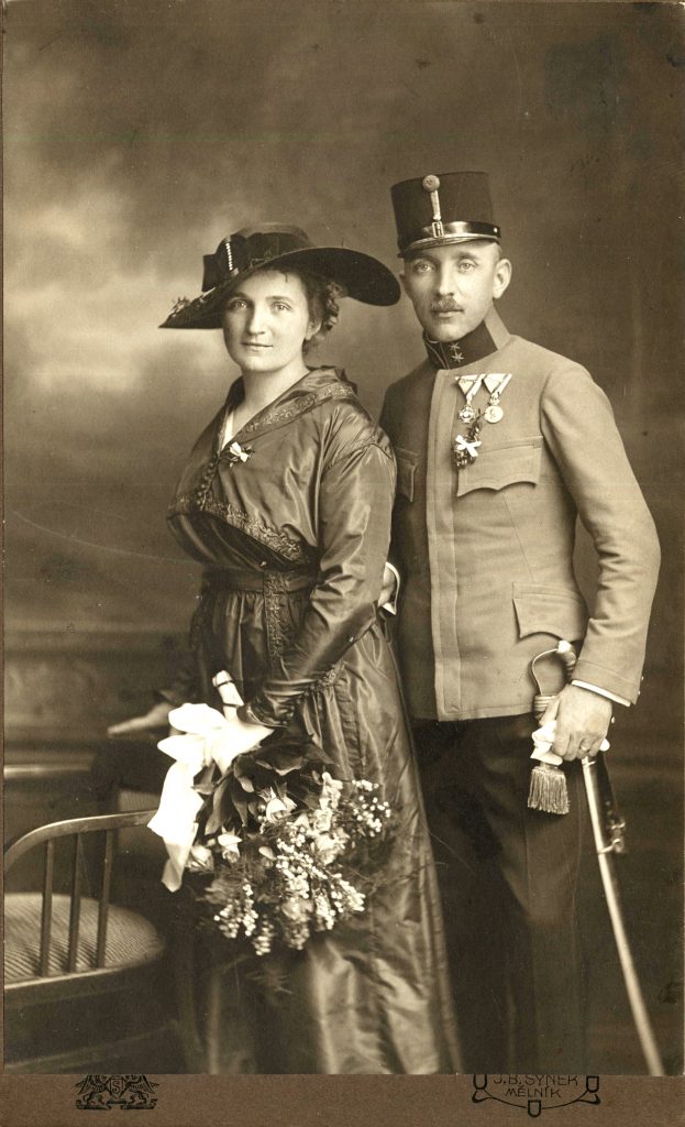 svatební šaty 1914