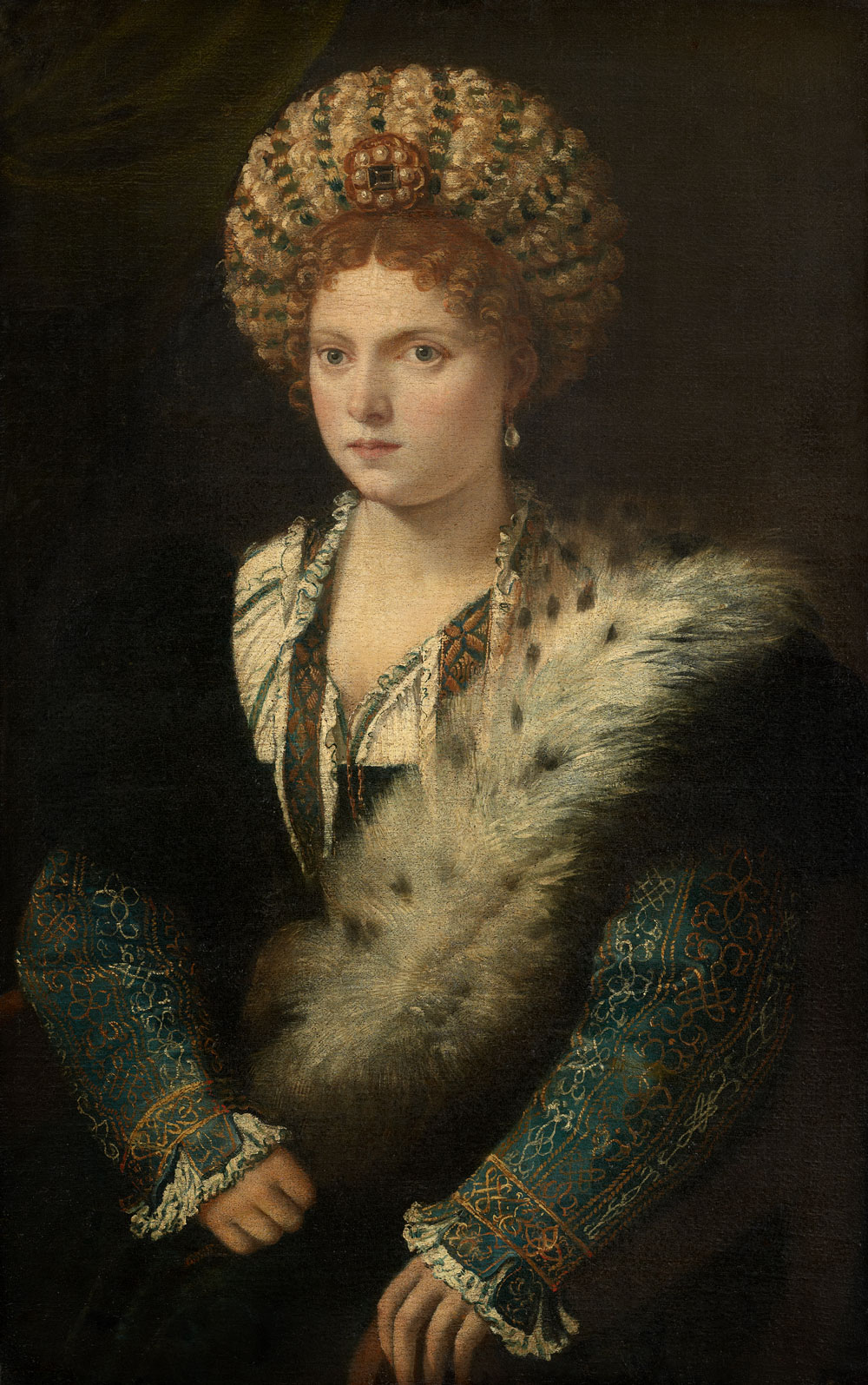 Titian, Isabella d´Este, 1534-36