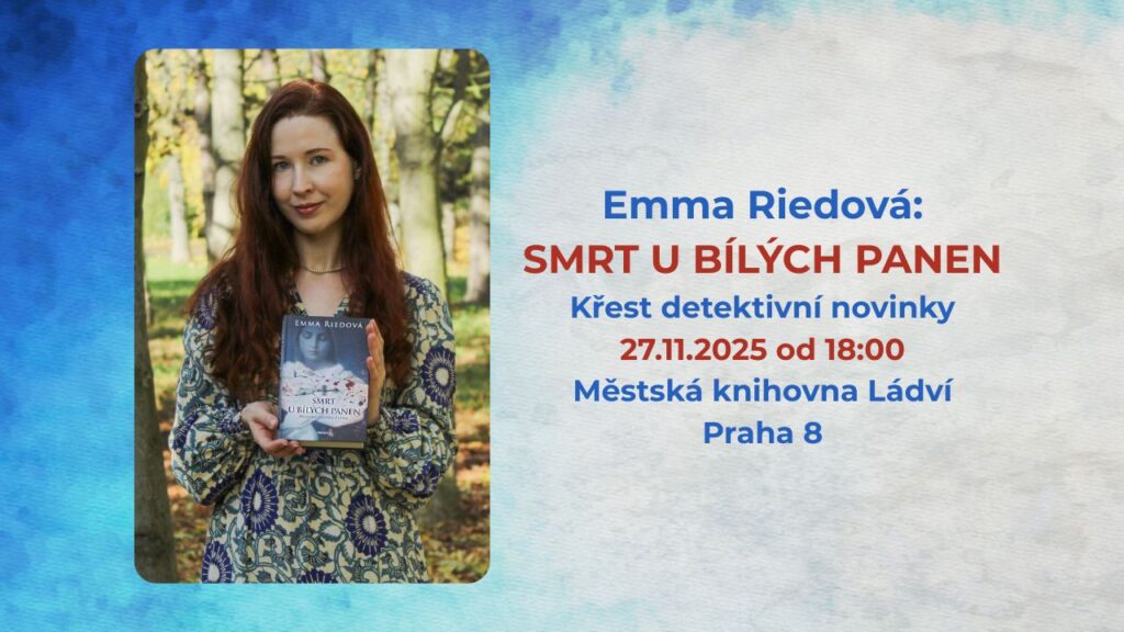 Smrt u bílých panen křest knihy